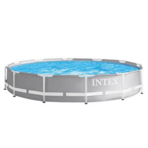 Intex 26710NP Prism Frame Zwembad 366x76 cm Grijs